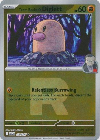 Team Rocket's Diglett (100R/217)