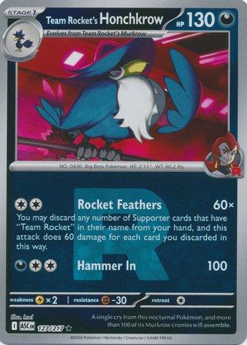 Team Rocket's Honchkrow (127R/217)