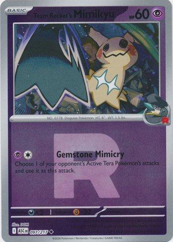 Team Rocket's Mimikyu (097R/217)