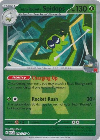 Team Rocket's Spidops (019R/217)