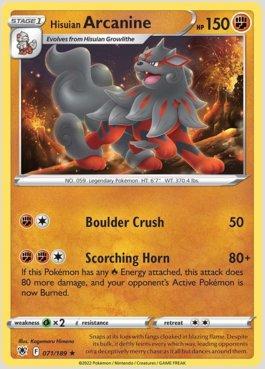 Hisuian Arcanine (071/189)