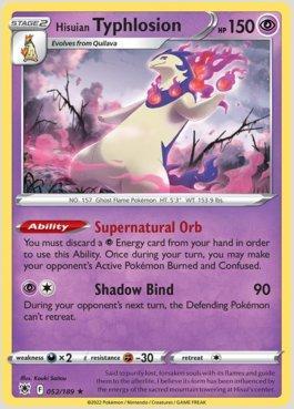 Hisuian Typhlosion (052/189)