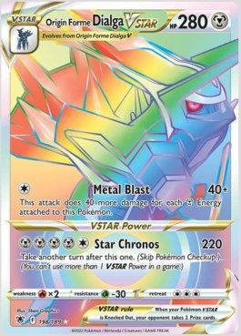 Origin Forme Dialga-VSTAR (198/189)