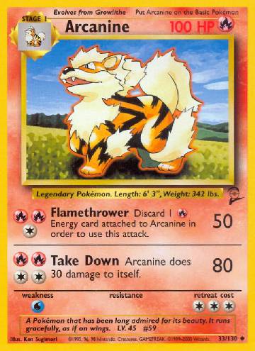 Arcanine (33/130)