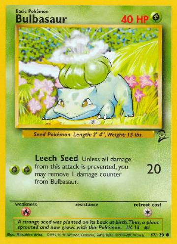 Bulbasaur (67/130)
