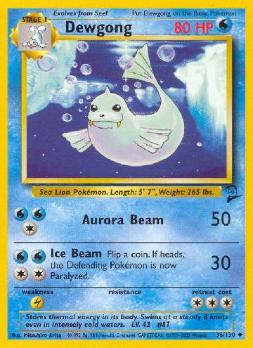 Dewgong (36/130)