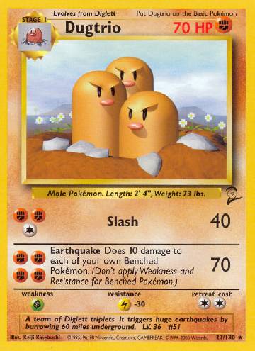 Dugtrio (23/130)