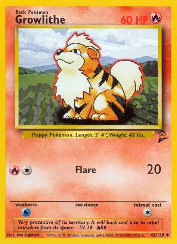 Growlithe (42/130)