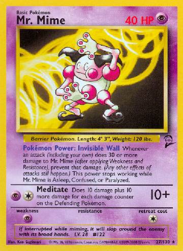 Mr. Mime (27/130)
