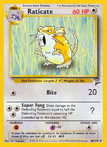 Raticate (58/130)