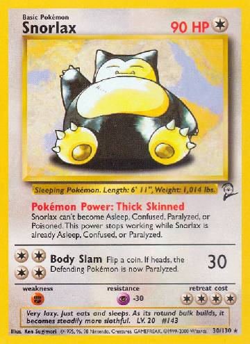 Snorlax (30/130)
