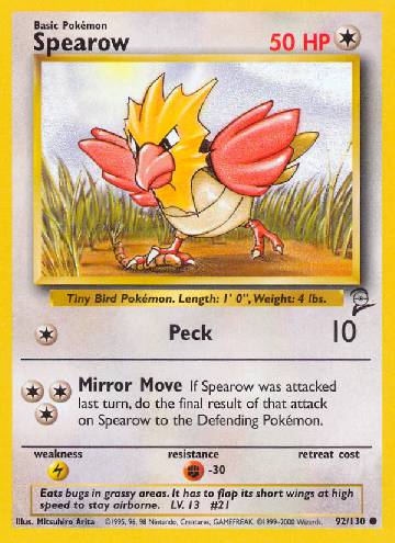 Spearow (92/130)