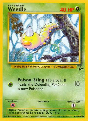 Weedle (100/130)