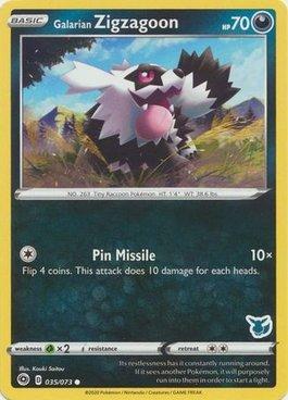 Zigzagoon de Galar / Galarian Zigzagoon (07/18)