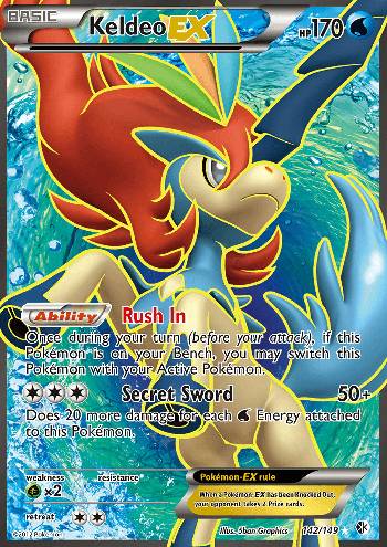 Keldeo-EX (142/149)
