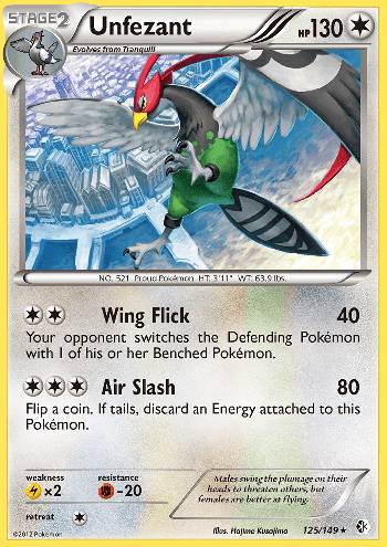 Unfezant (125/149)