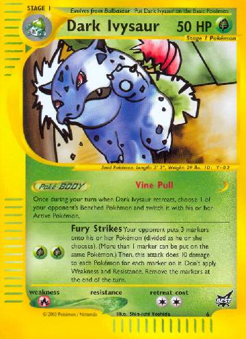 Dark Ivysaur (6/9)