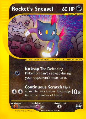 Rocket's Sneasel (5/9)