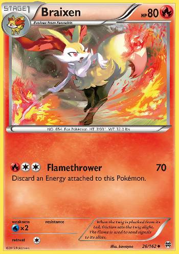 Braixen (26/162)