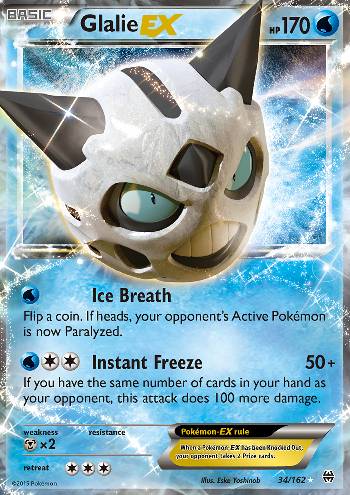 Glalie-EX (34/162)