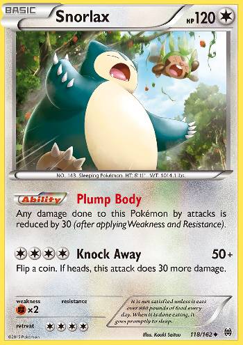 Snorlax (118/162)