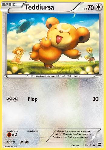 Teddiursa (121/162)