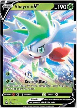 Carta Shaymin-V (13/172) do set Astros Cintilantes — Pokémon TCG | Bynx