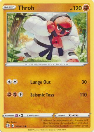 Carta Throh (80/172) do set Astros Cintilantes — Pokémon TCG | Bynx