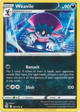Weavile (87/172)