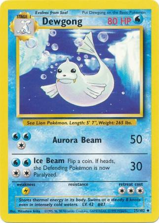 Dewgong (25/102)