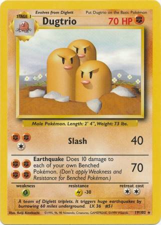 Dugtrio (19/102)
