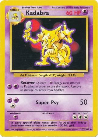 Kadabra (32/102)