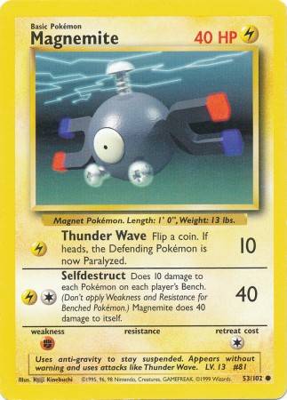Magnemite (53/102)