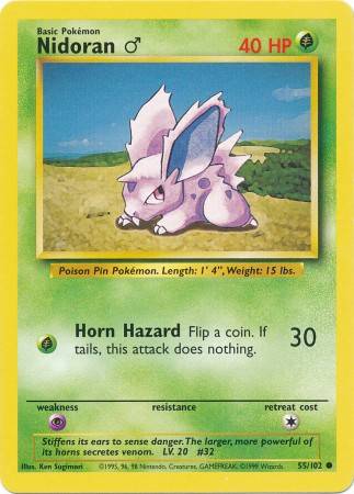 Nidoran Male (55/102)