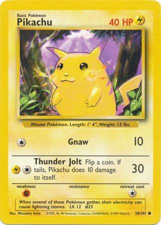 Pikachu (58/102)