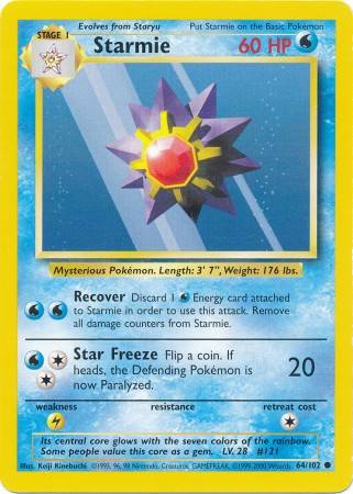 Starmie (64/102)