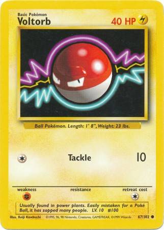 Voltorb (67/102)