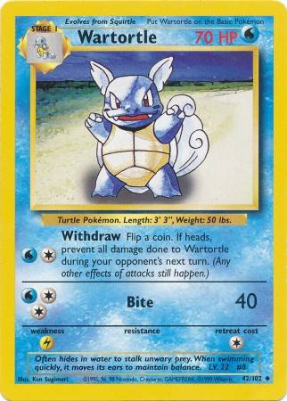 Wartortle (42/102)