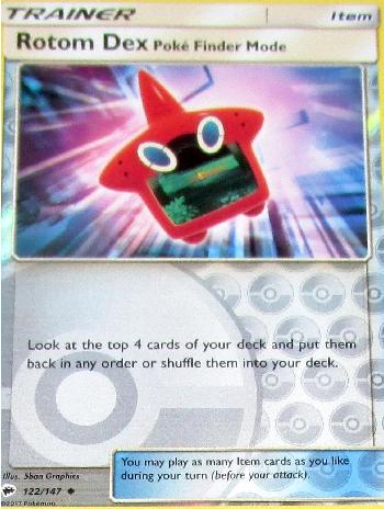 Rotom Dex Poke Finder Mode (122/147)