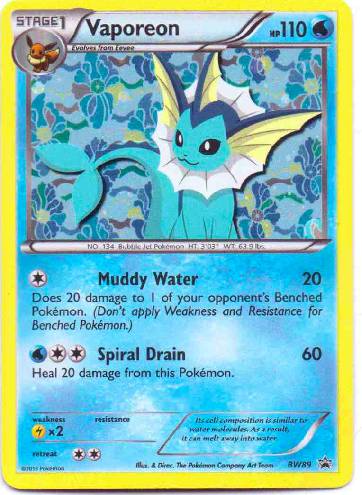Vaporeon (BW89/99)