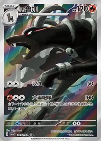 Houndoom (Illustrated Full Arts) (0807-07/196)