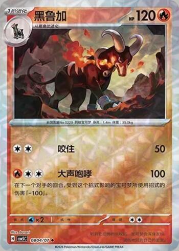 Houndoom (Prismatic Foil) (0804-07/196)