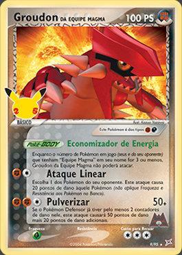 Groudon da Equipe Magma / Team Magma