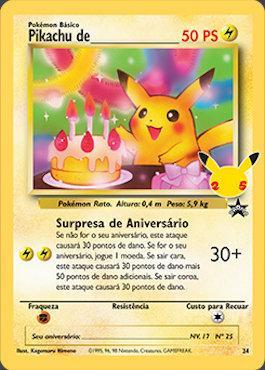 Pikachu de ______ / ______