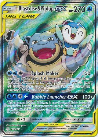 Blastoise e Piplup