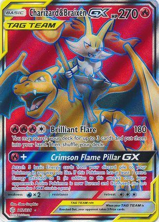 Charizard &amp; Braixen-GX (212/236)