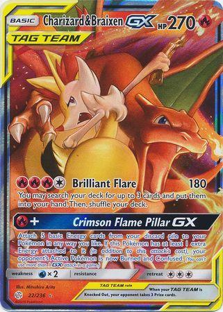 Charizard &amp; Braixen-GX (22/236)