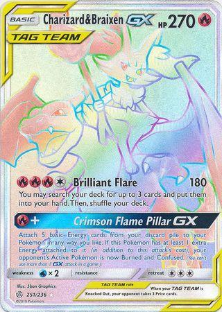Charizard &amp; Braixen-GX (251/236)