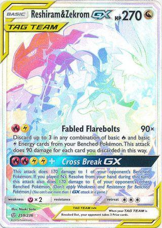 Reshiram &amp; Zekrom-GX (259/236)