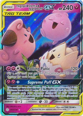 Togepi &amp; Cleffa &amp; Igglybuff-GX (143/236)